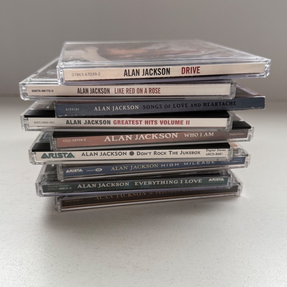 Alan Jackson CD Collection, Lot of 9 CD's - Picture 2 of 4